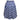 Blue & White Prada Geometric Print A-Line Skirt Size IT 36