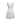 White & Silver Alaia Cap Sleeve Fit & Flare Dress Size FR 42
