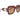 Plum Gucci Oversized Square Sunglasses