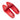 Red Hermes Pointed-Toe Lock Ballet Flats Size 37