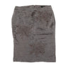 Grey Gucci Pleated Silk Skirt Size IT 40 - Designer Revival