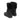 Black Chanel Shearling CC Boots Size 39.5