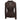 Brown Prada Collared Rib Knit Wool Cardigan Size IT 42