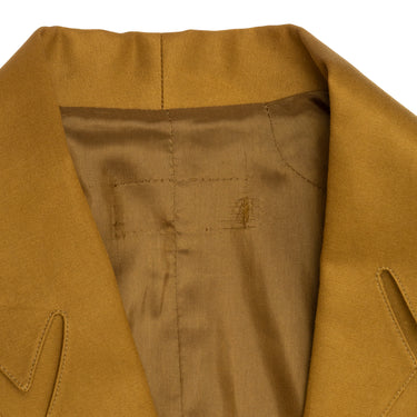 Vintage Olive Thierry Mugler Double-Breasted Blazer Size S - Designer Revival
