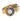 24K Gold Plated & Multicolor Frey Wille Watch