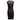 Black Prada Sleeveless Leather Dress Size IT 40