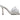 White Bottega Veneta Intrecciato Square-Toe Heeled Sandals Size 37.5