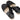 Black Christian Dior Leather Ankle Tie Espadrille Flats Size 40.5