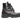 Black Prada Leather Combat Boots Size 39