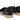 Black Christian Dior Leather Ankle Tie Espadrille Flats Size 40.5