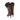 Brown Gucci Pointed-Toe Leather Mink Fur-Trimmed Boots Size 9B