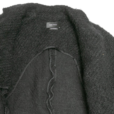 Black Isabel Marant Boucle Wool Blazer Size FR 38
