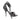 Black Balenciga Ankle Strap Heeled Sandals Size 37