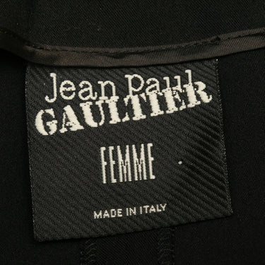Vintage Black Jean Paul Gaultier Femme Cage Pencil Skirt Size US 4