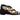 Black & Gold Chanel Suede & Leather Gladiator Sandals Size 39.5
