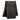 Grey Balenciaga Pleated Wool Mini Skirt Size FR 40
