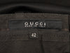 Black Gucci Straight-Leg Silk Trousers