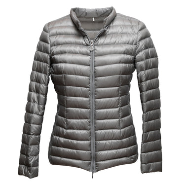 Grey Moncler Down Puffer Jacket Size 2 - Designer Revival