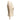 Cream Prada Ribbed Wool Long Sleeve Top Size IT 42