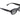 Black & Navy Chanel Printed Chain-Accented Sunglasses