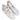 White & Multicolor Chanel Cruise 2022 Tie-Dye High-Top Sneakers Size 40