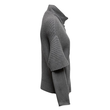Grey Brunello Cucinelli Cashmere Cardigan Size US S - Designer Revival