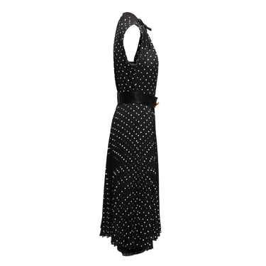 Black & White Prada Sleeveless Polka Dot Size IT 46 - Designer Revival