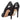 Black Gianvito Rossi Satin Pointed-Toe Pumps Size 38.5 - Designer Revival