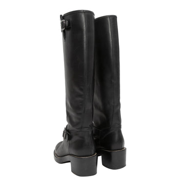 Black Balenciaga Tall Buckle Boots onto Size 36 - Atelier-lumieresShops Revival