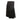 Black Balenciaga Pleat-Accented Mini Skirt Size FR 38