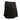 Black Balenciaga Pleat-Accented Mini Skirt Size FR 38