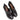 Black Alaia Heeled Leather Platform Booties Size 37.5
