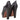 Black Alaia Heeled Leather Platform Booties Size 37.5