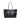 Black Chanel Quilted Patent Business Tote Bag