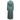 Teal & Multicolor Gucci Metallic Geometric Patterned Knit Maxi Dress Size US S
