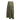 Olive Prada A-Line Cargo Midi Skirt Size IT 38