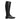 Black Manolo Blahnik Leather Knee-High Boots Size 37.5