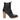 Black Celine Leather Ankle Boots Size 39.5 - Designer Revival