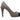 Grey & Black Chanel Cap-Toe Platform Sparkle Pumps Size 37.5 - Designer Revival