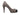 Grey & Black Chanel Cap-Toe Platform Sparkle Pumps Size 37.5 - Designer Revival
