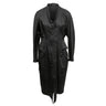 Vintage Black Thierry Mugler Button-Up Dress Size EU 44 - Designer Revival