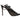 Black Gianvito Rossi Crochet & Mesh Lace-Up Heeled Sandals Size 42