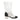 Clear & Black Chanel PVC & Grosgrain Cap-Toe Boots Size 39 - Designer Revival