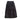 Black Issey Miyake Pleated Midi Skirt Designer Size 2