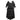 Black Undercover Jun Takahashi Feather-Trimmed Tiered Dress Designer Size 2 - Designer Revival