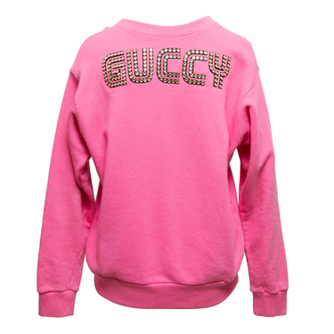 Pink & Navy Gucci Maison De L'Amour Sweatshirt Size US XS - Designer Revival