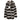 Black & Grey Jack Paul Waltzer Couture Mid-Length Chinchilla Fur Coat Size US M