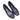 Navy Chanel Leather Ballet Flats Size 40.5