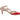 Red & Beige Valentino Patent Pointed-Toe Rockstud Heels Size 41