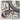 Grey & Multicolor Hermes Route 24 by Elias Kafouros Wool & Silk Shawl